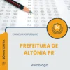 Apostila Psicólogo Prefeitura de Altônia PR 2026