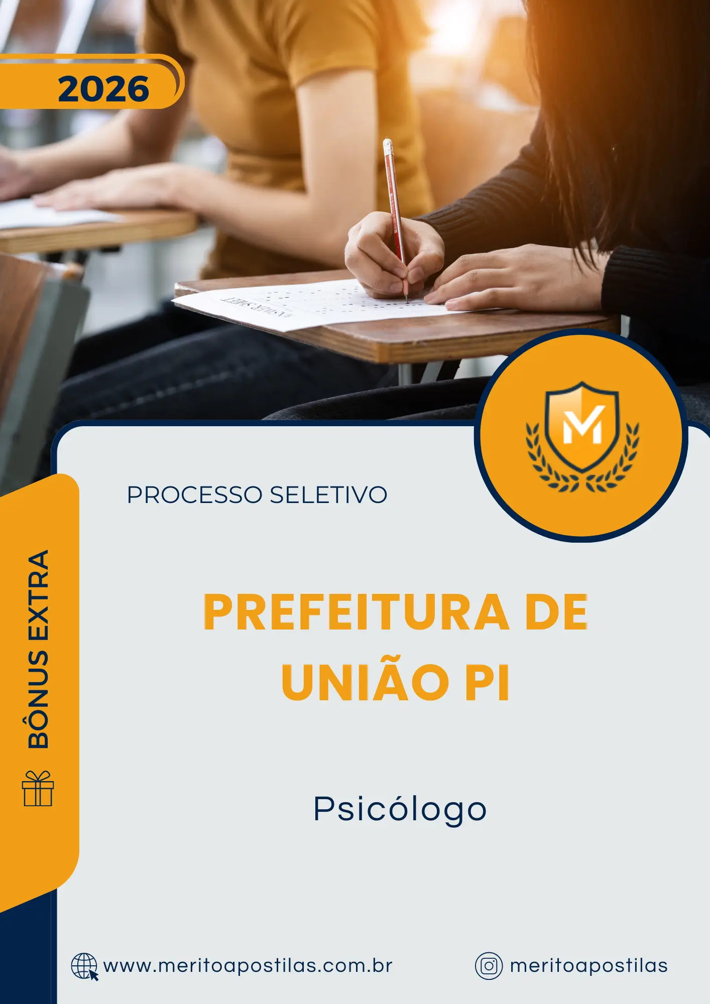 Apostila Psicólogo Prefeitura de União PI 2026