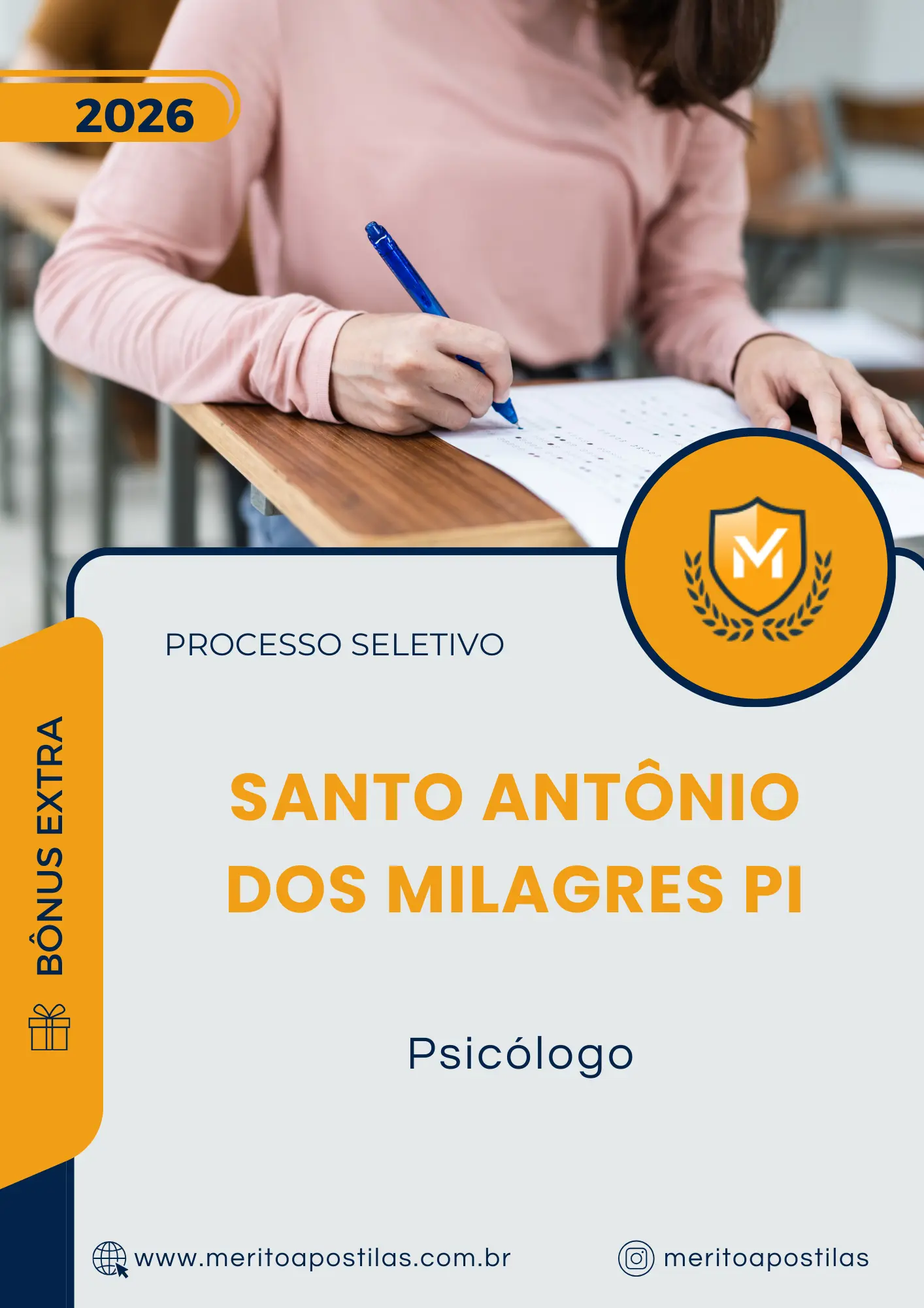 Apostila Psicólogo Prefeitura de Santo Antônio dos Milagres PI 2026