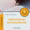 Apostila Psicólogo Prefeitura de Bataguassu MS 2026