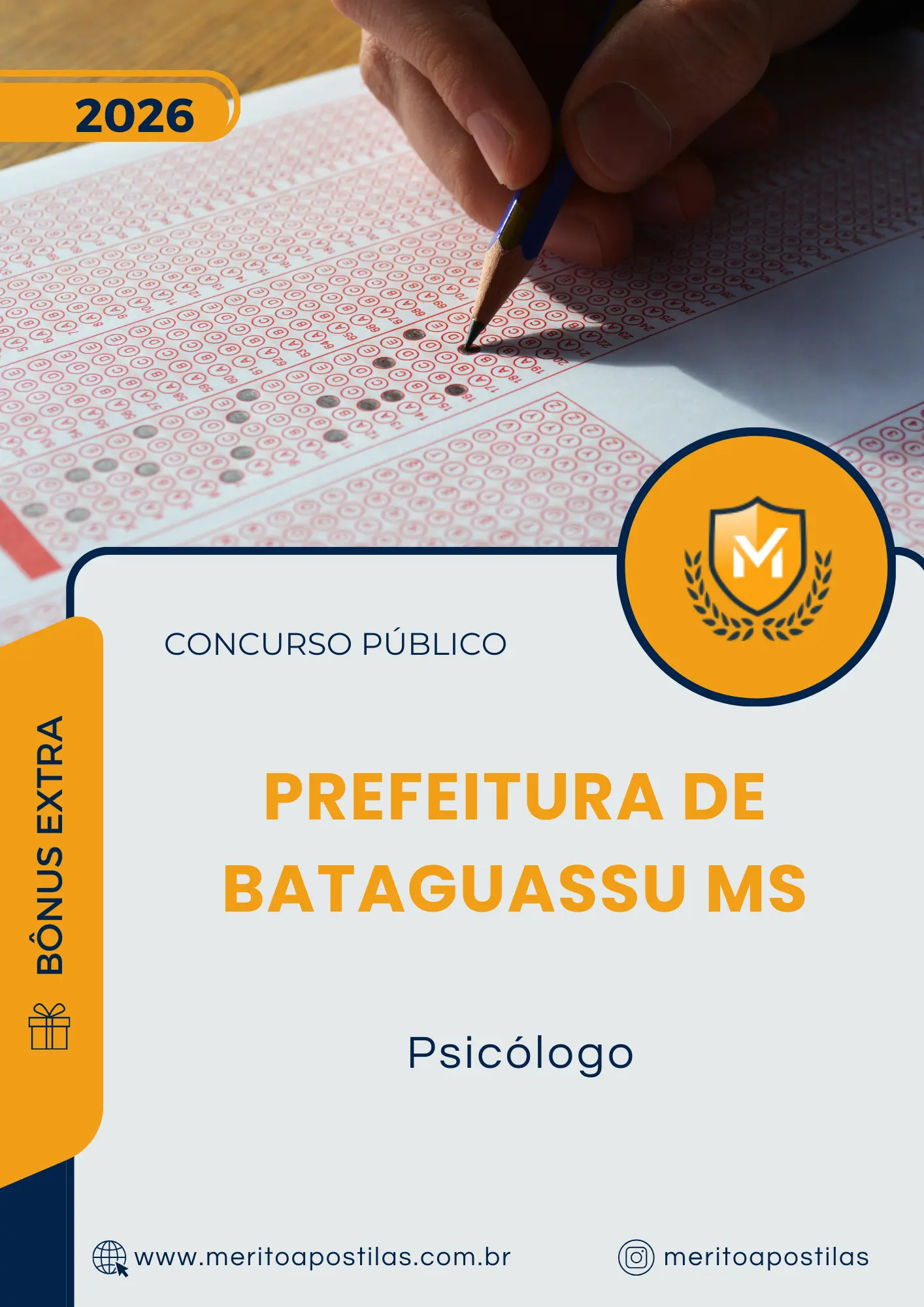 Apostila Psicólogo Prefeitura de Bataguassu MS 2026