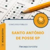 Apostila Recepcionista Prefeitura de Santo Antônio de Posse SP 2026