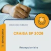 Apostila Recepcionista CRAISA SP 2026