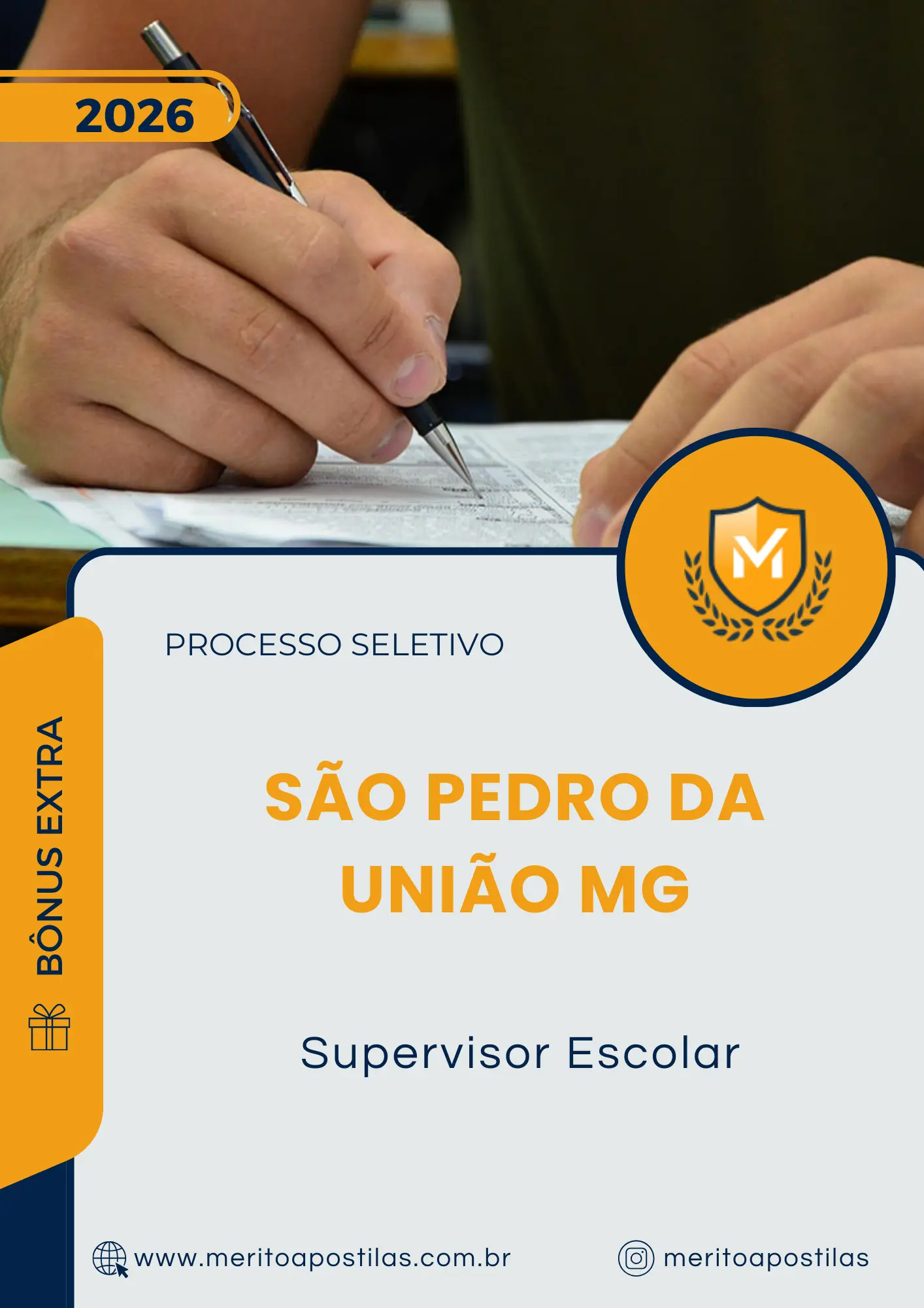 Apostila Supervisor Escolar Prefeitura de São Pedro da União MG 2026