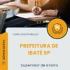 Apostila Supervisor de Ensino Prefeitura de Ibaté SP 2026