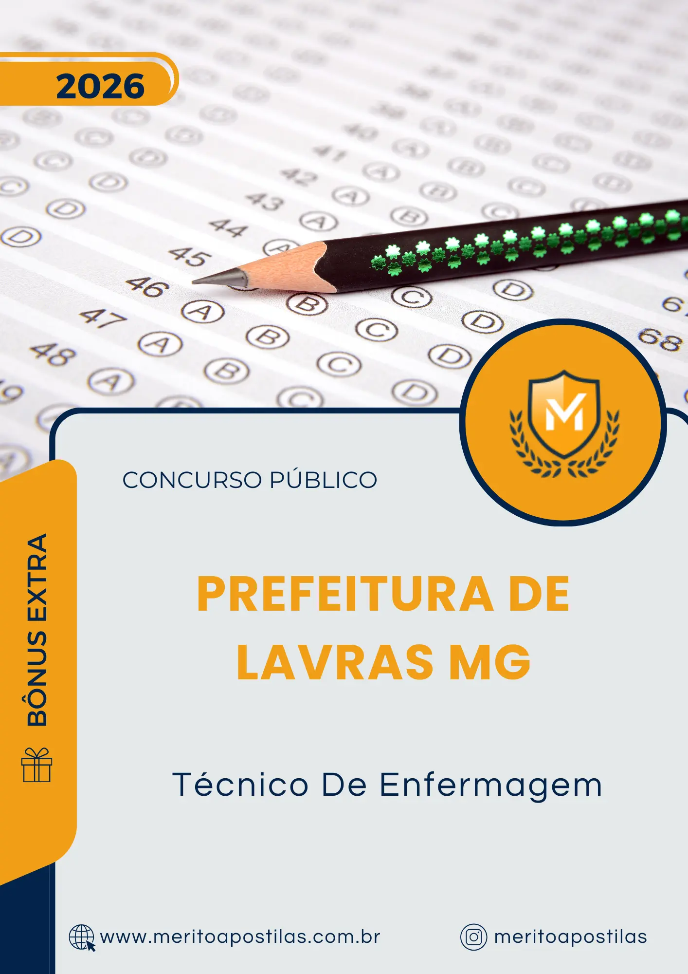 Apostila Técnico De Enfermagem Prefeitura de Lavras MG 2026