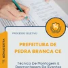 Apostila Técnico De Montagem E Desmontagem De Eventos Prefeitura de Pedra Branca CE 2026