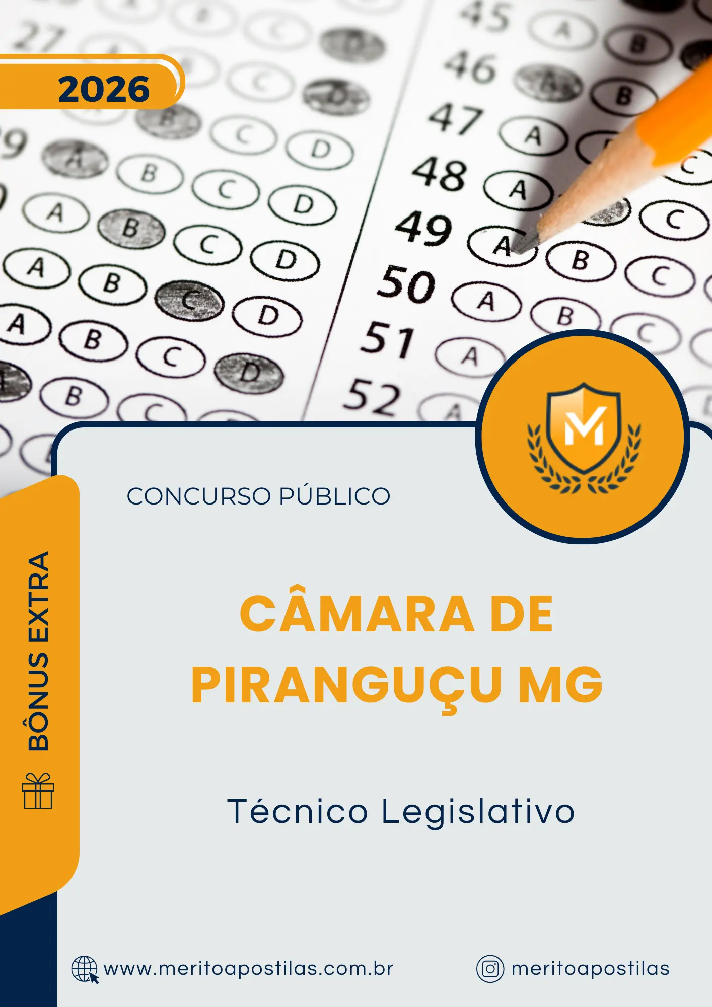 Apostila Técnico Legislativo Câmara de Piranguçu MG 2026