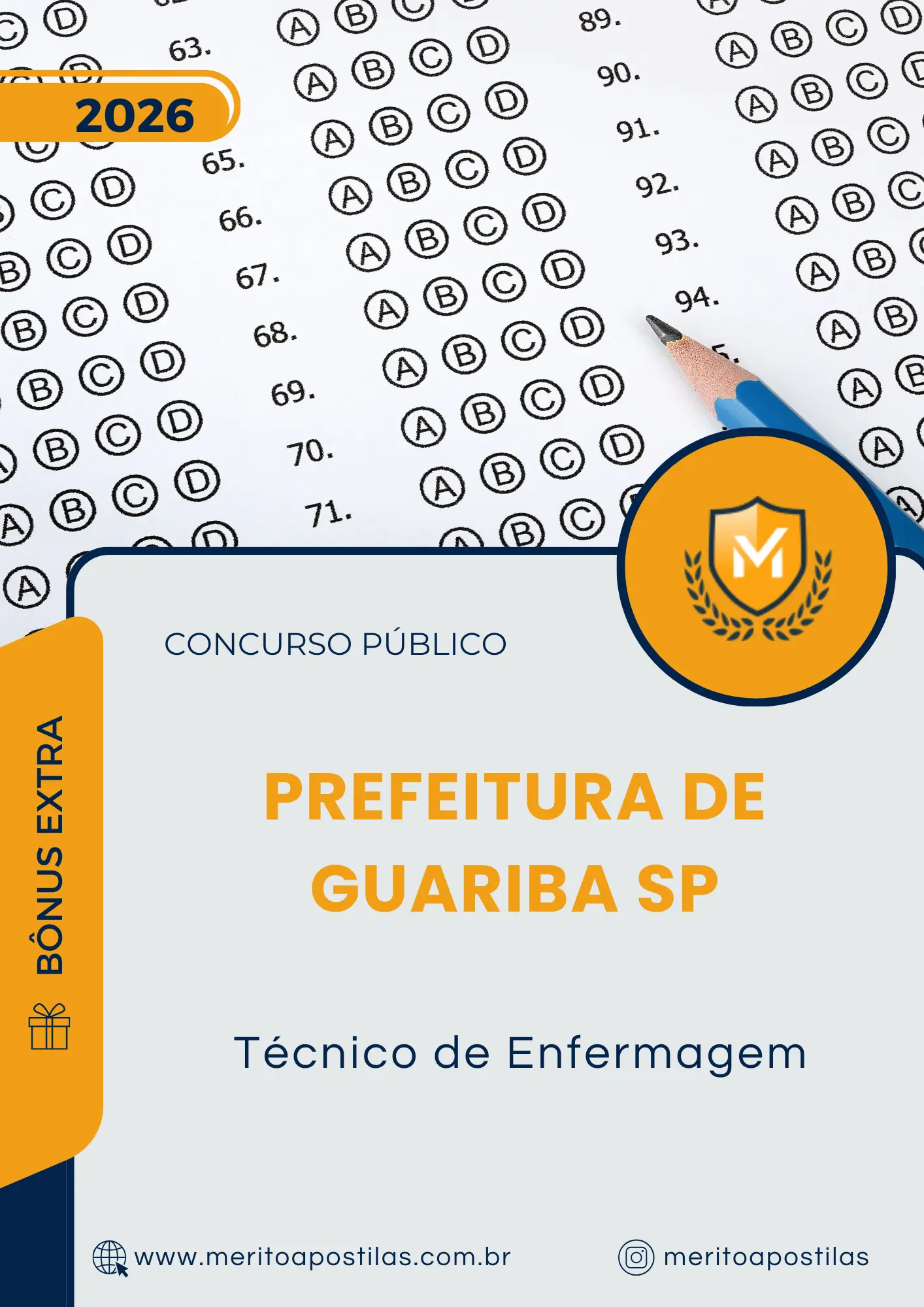 Apostila Técnico de Enfermagem Prefeitura de Guariba SP 2026