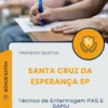 Apostila Técnico de Enfermagem PAS E SAMU Prefeitura de Santa Cruz da Esperança SP 2026