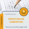 Apostila Técnico em Enfermagem ESF Prefeitura de Lambari MG 2026