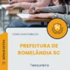 Apostila Tesoureiro Prefeitura de Romelândia SC 2026