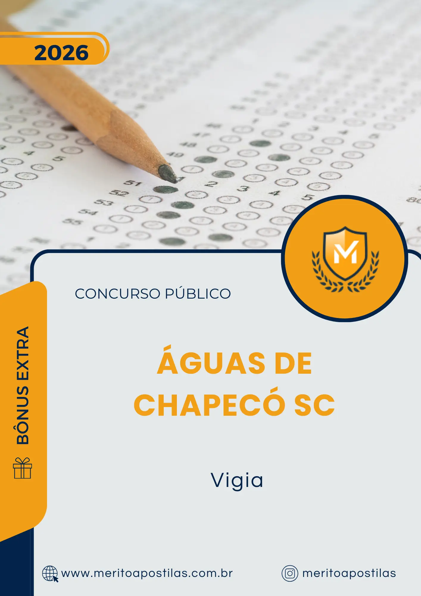 Apostila Vigia Prefeitura de Águas de Chapecó SC 2026