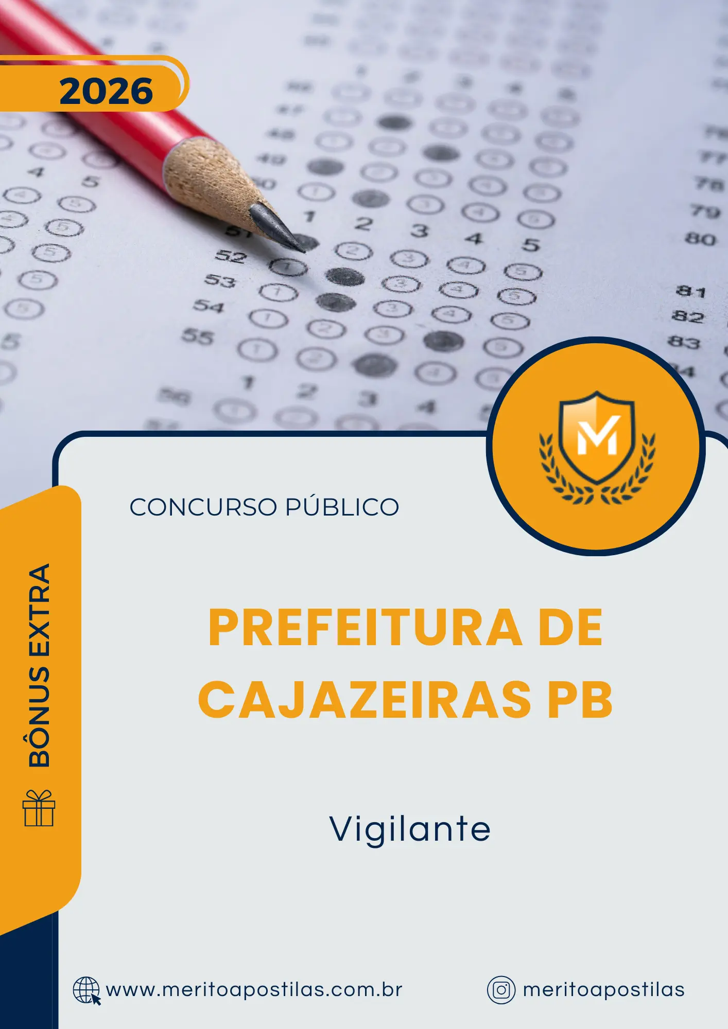 Apostila Vigilante Prefeitura de Cajazeiras PB 2026
