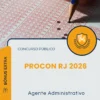Apostila Agente Administrativo Concurso PROCON RJ 2026