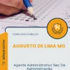 Apostila Agente Administrativo Sec De Administração Prefeitura de Augusto de Lima MG 2026