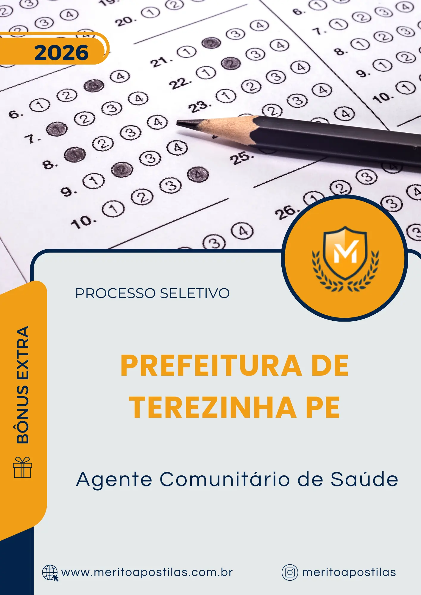 Apostila Agente Comunitário de Saúde Prefeitura de Terezinha PE 2026