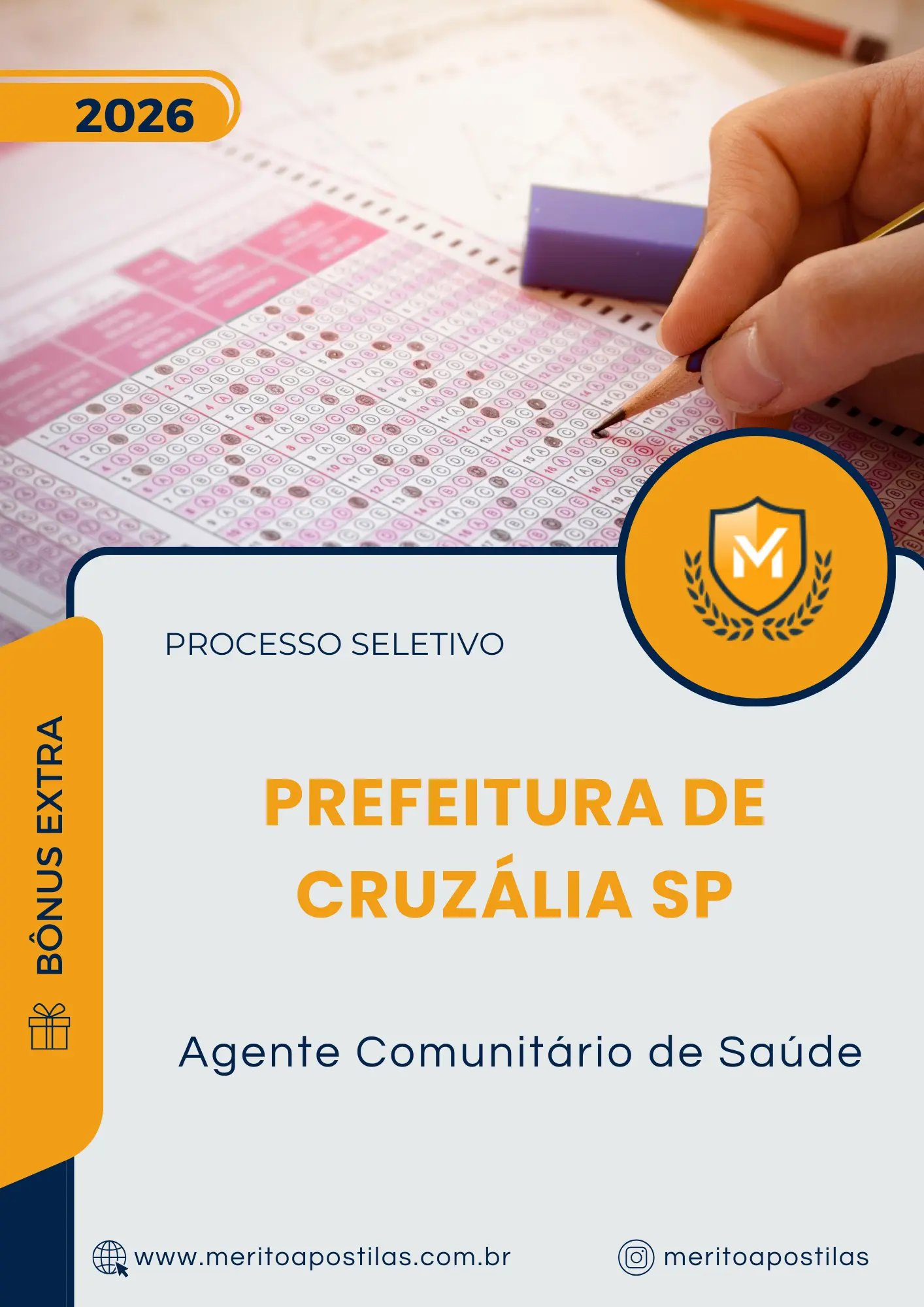 Apostila Agente Comunitário de Saúde Prefeitura de Cruzália SP 2026