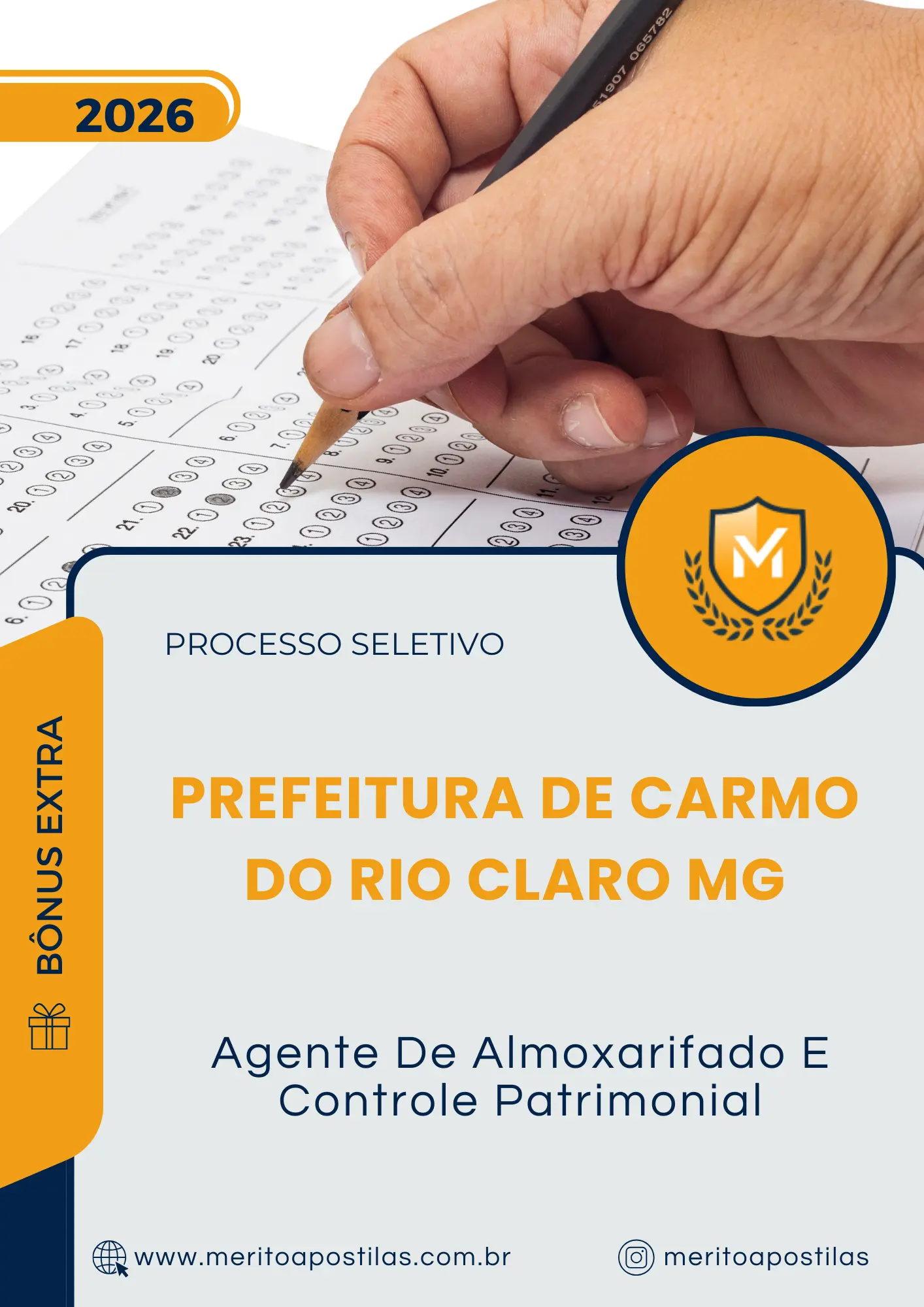 Apostila Agente De Almoxarifado E Controle Patrimonial Prefeitura de Carmo do Rio Claro MG 2026