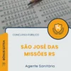Apostila Agente Sanitário Prefeitura e Câmara de São José das Missões RS 2026