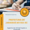 Apostila Agente de Alimentação e Nutrição Prefeitura de Jaraguá do Sul SC 2026