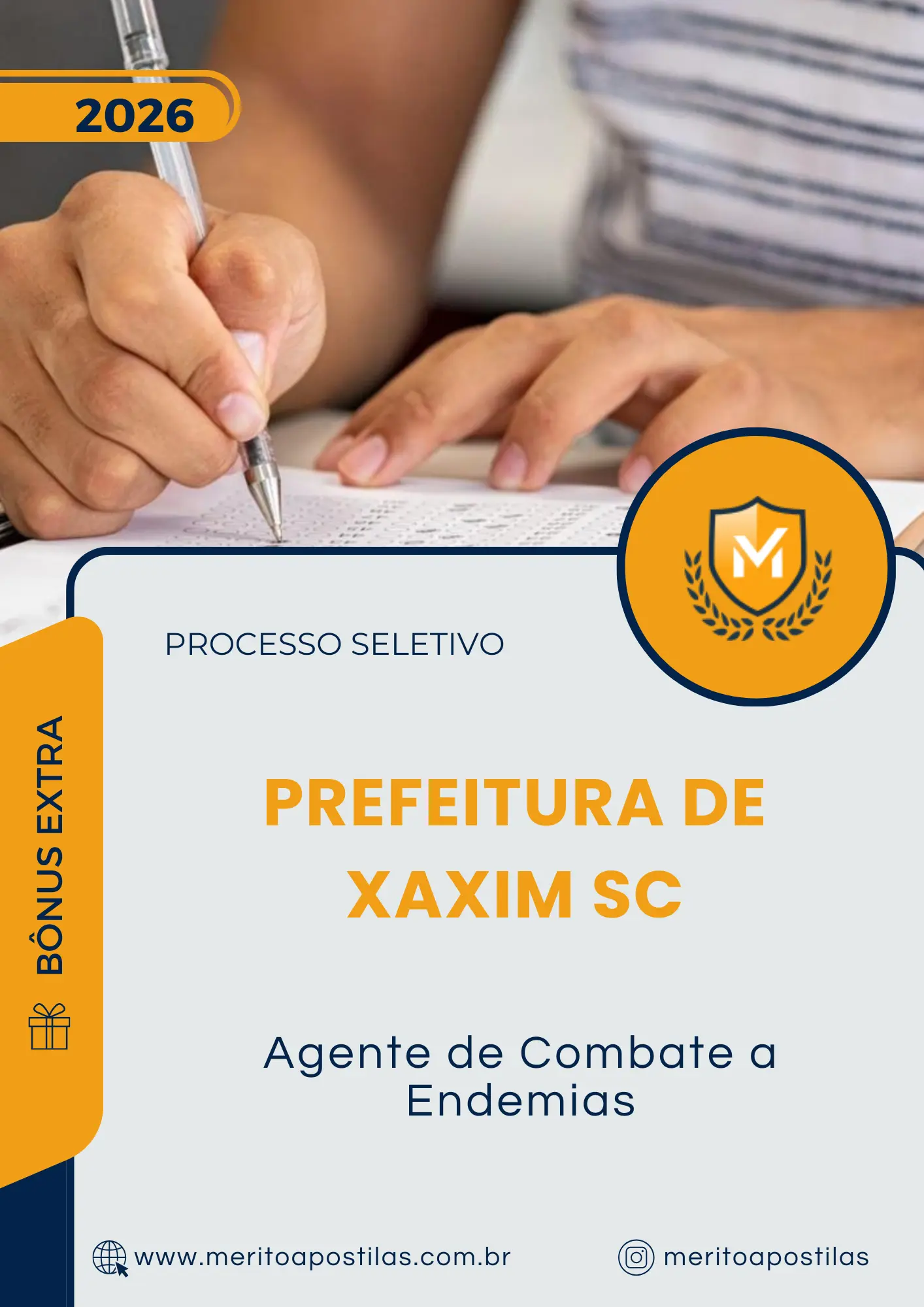 Apostila Agente de Combate a Endemias Prefeitura de Xaxim SC 2026