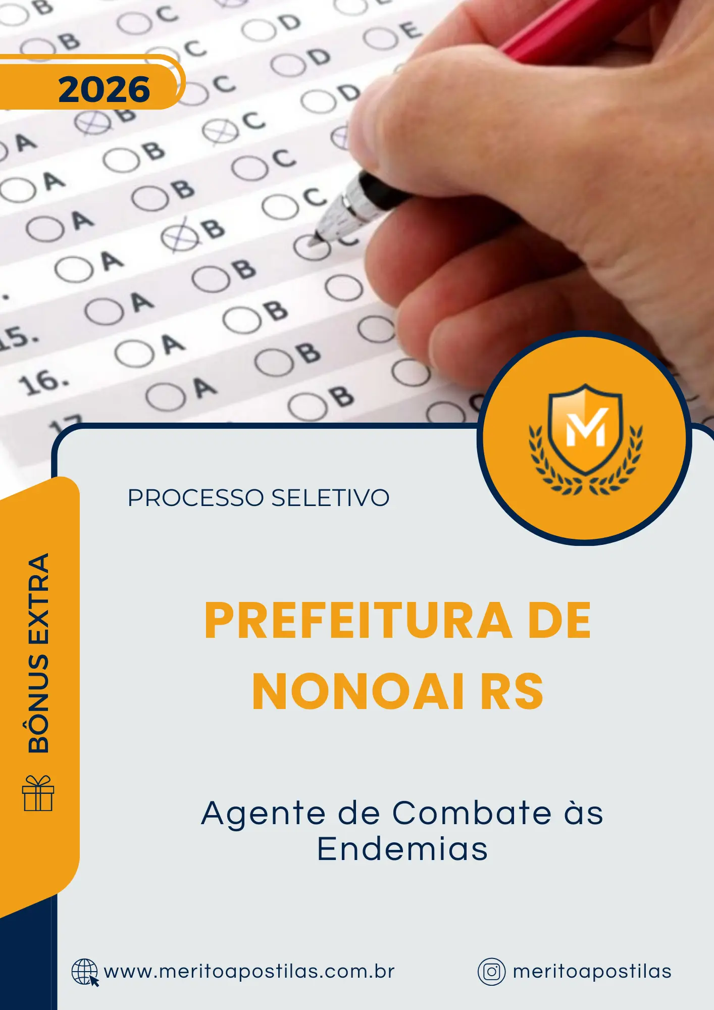 Apostila Agente de Combate às Endemias Prefeitura de Nonoai RS 2026