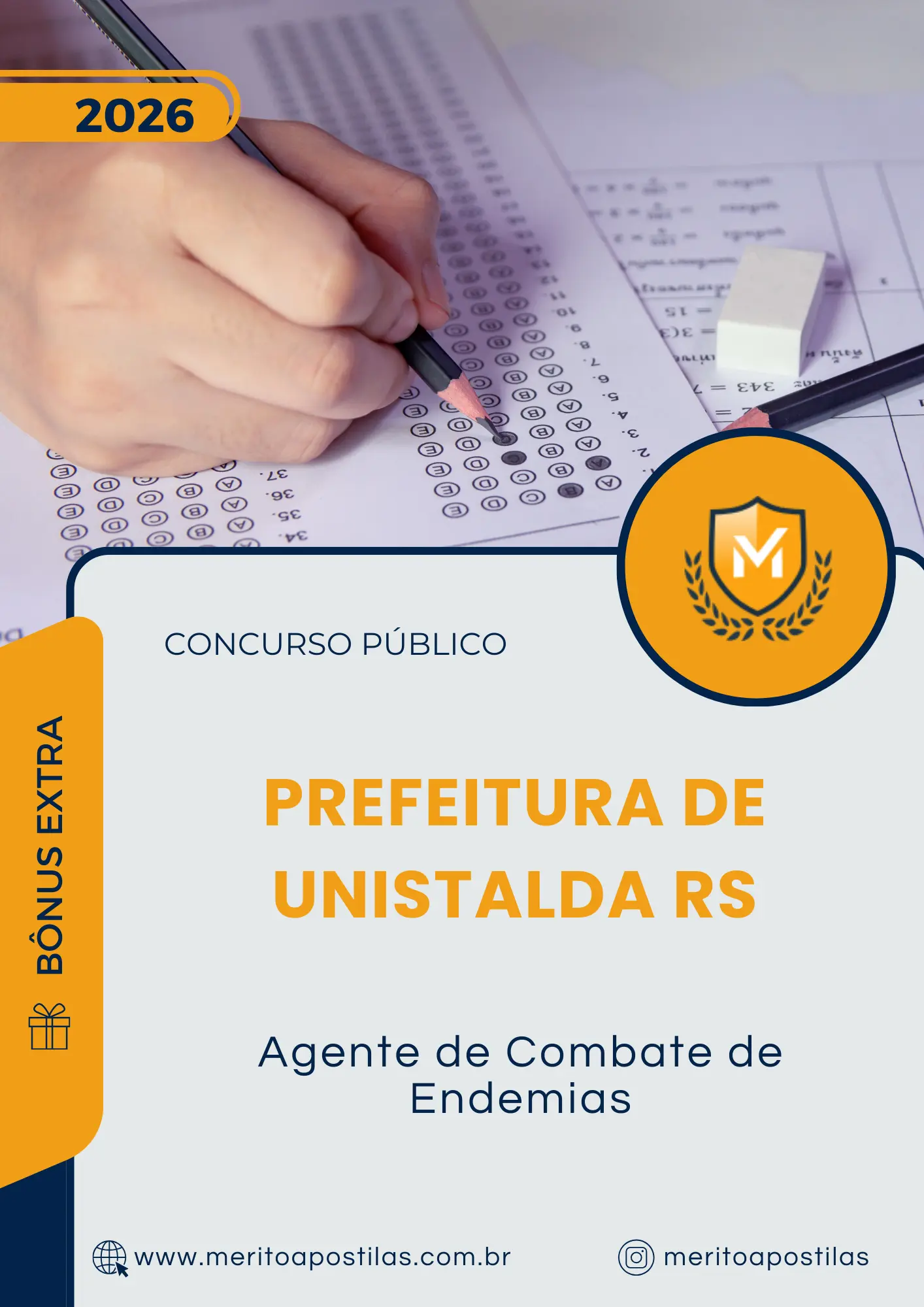 Apostila Agente de Combate de Endemias Prefeitura de Unistalda RS 2026