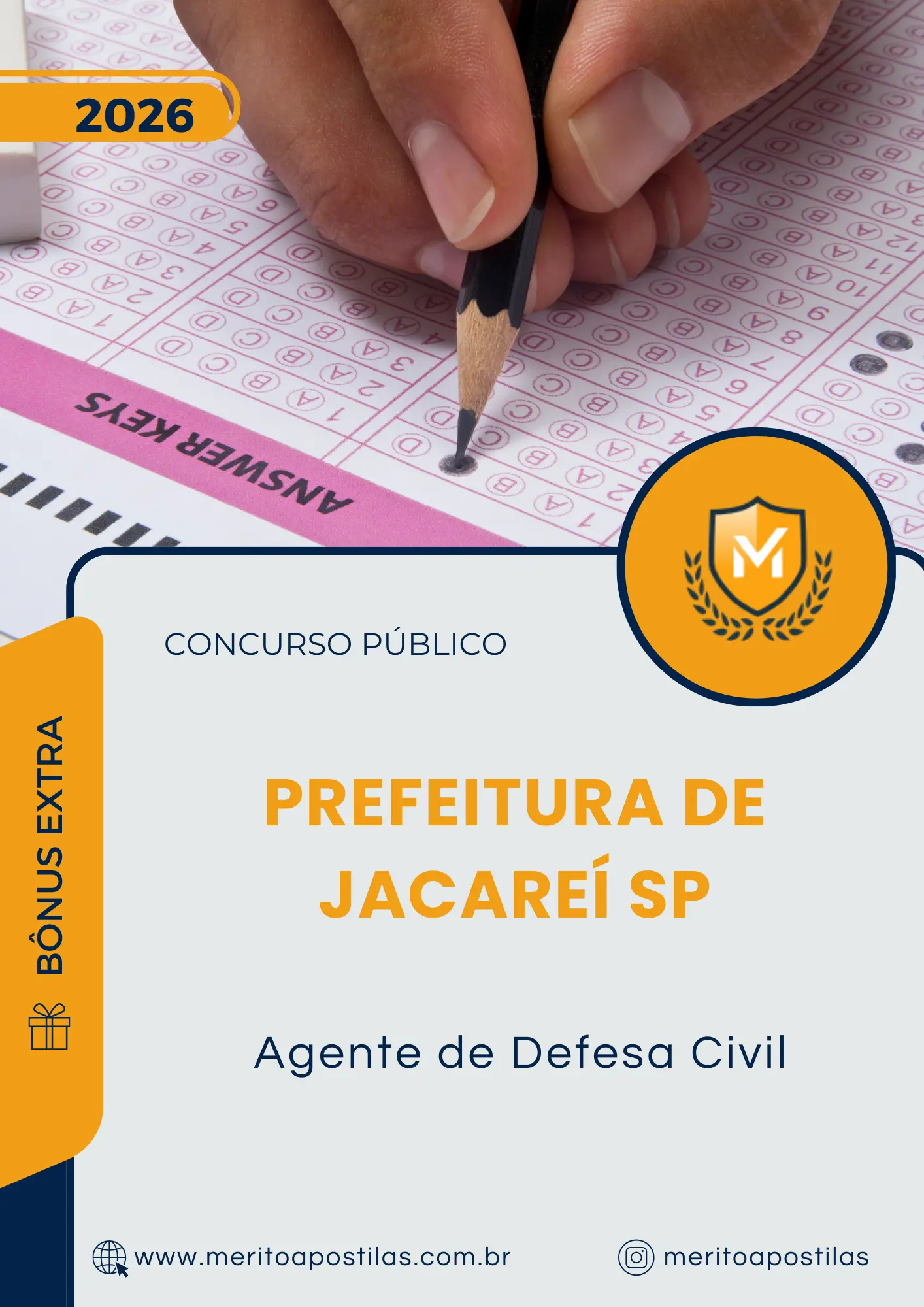 Apostila Agente de Defesa Civil Prefeitura de Jacareí SP 2026