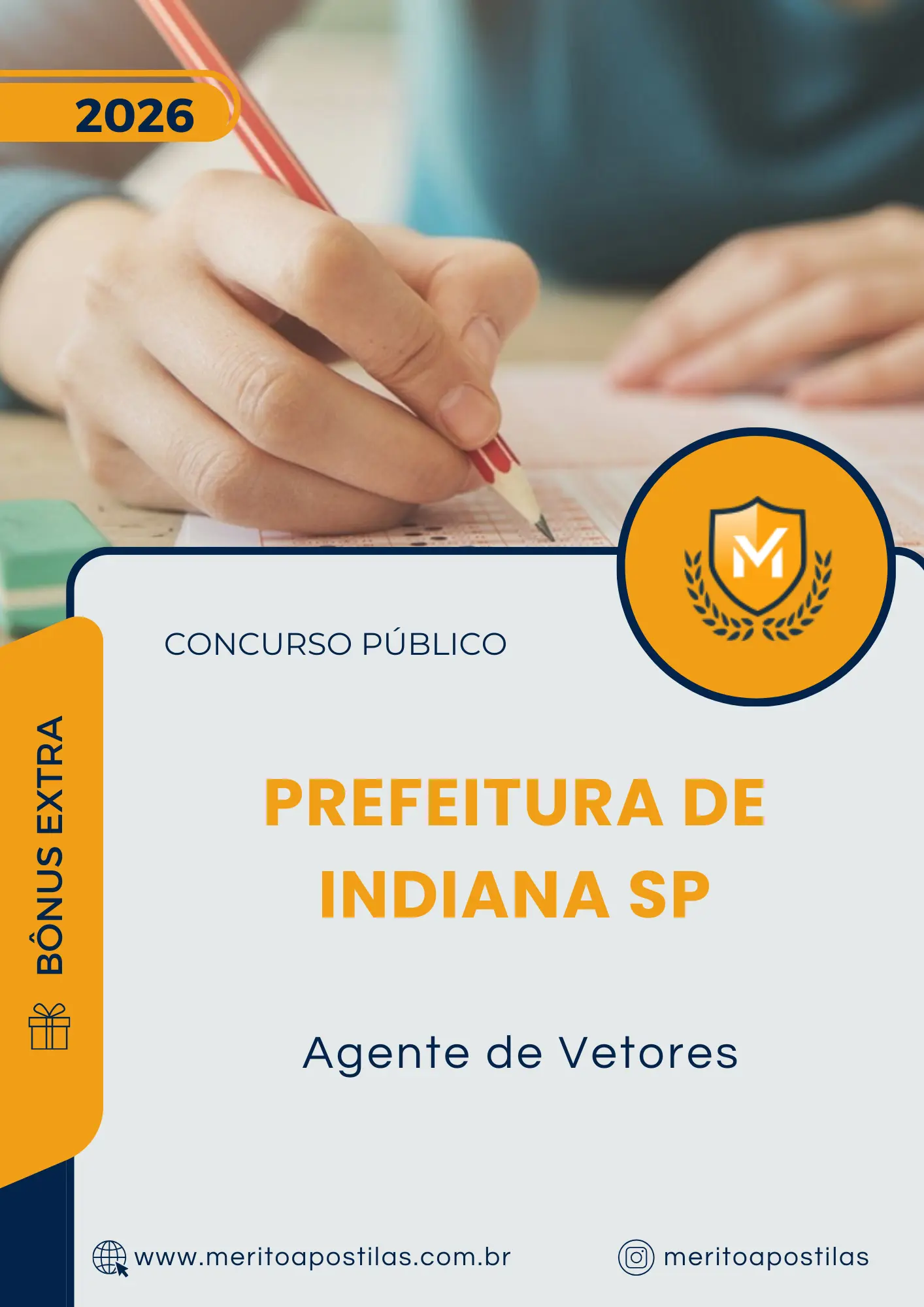 Apostila Agente de Vetores Prefeitura de Indiana SP 2026
