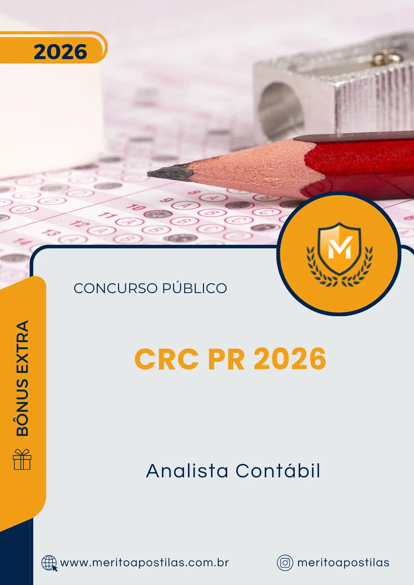 Apostila Analista Contábil Concurso Público CRC PR 2026