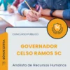 Apostila Analista de Recursos Humanos Prefeitura de Governador Celso Ramos SC 2026