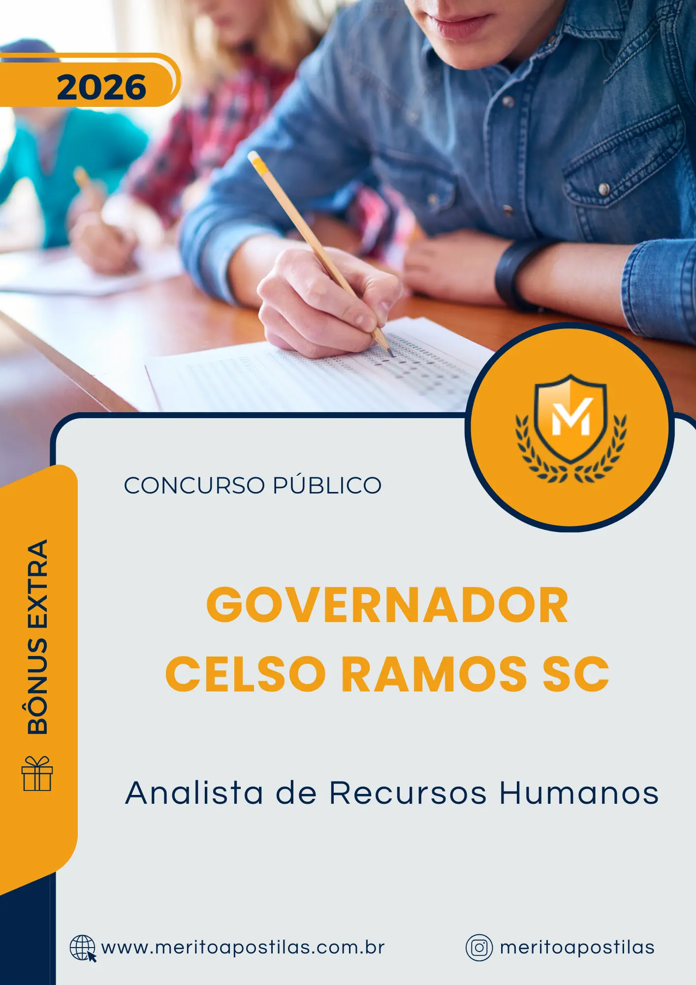 Apostila Analista de Recursos Humanos Prefeitura de Governador Celso Ramos SC 2026