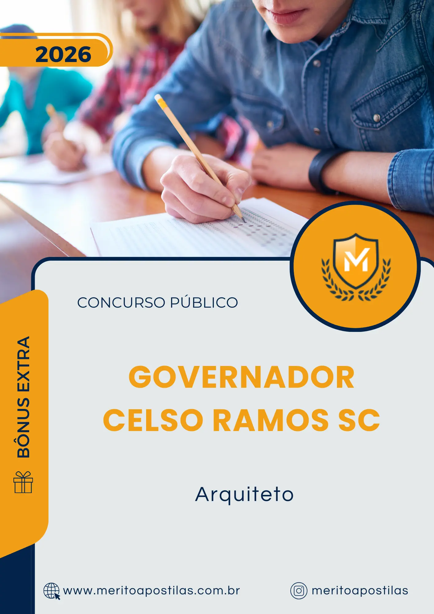 Apostila Arquiteto Prefeitura de Governador Celso Ramos SC 2026