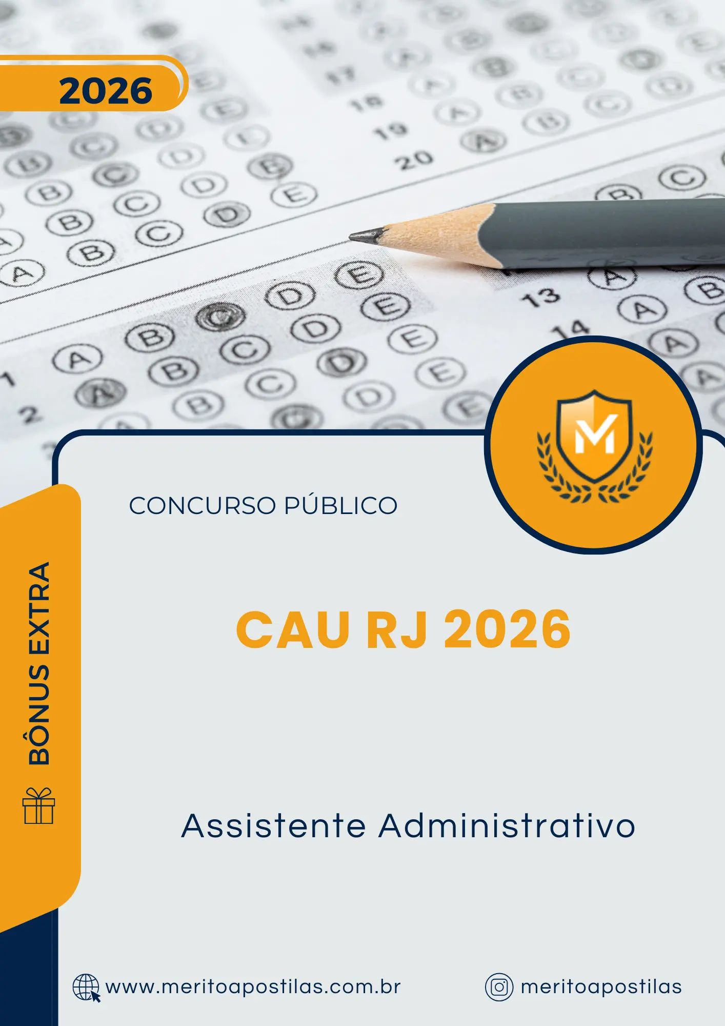 Apostila Assistente Administrativo Concurso Público CAU RJ 2026