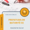 Apostila Assistente Social Prefeitura de Baturité CE 2026