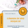 Apostila Assistente de Recursos Humanos Câmara de São Roque SP 2026