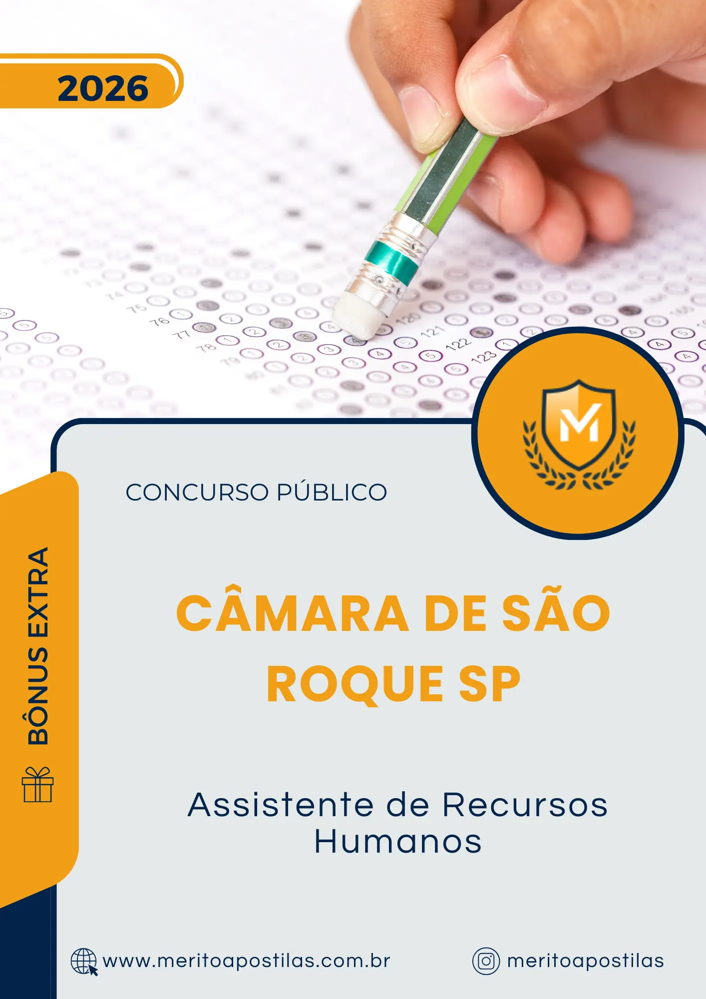 Apostila Assistente de Recursos Humanos Câmara de São Roque SP 2026