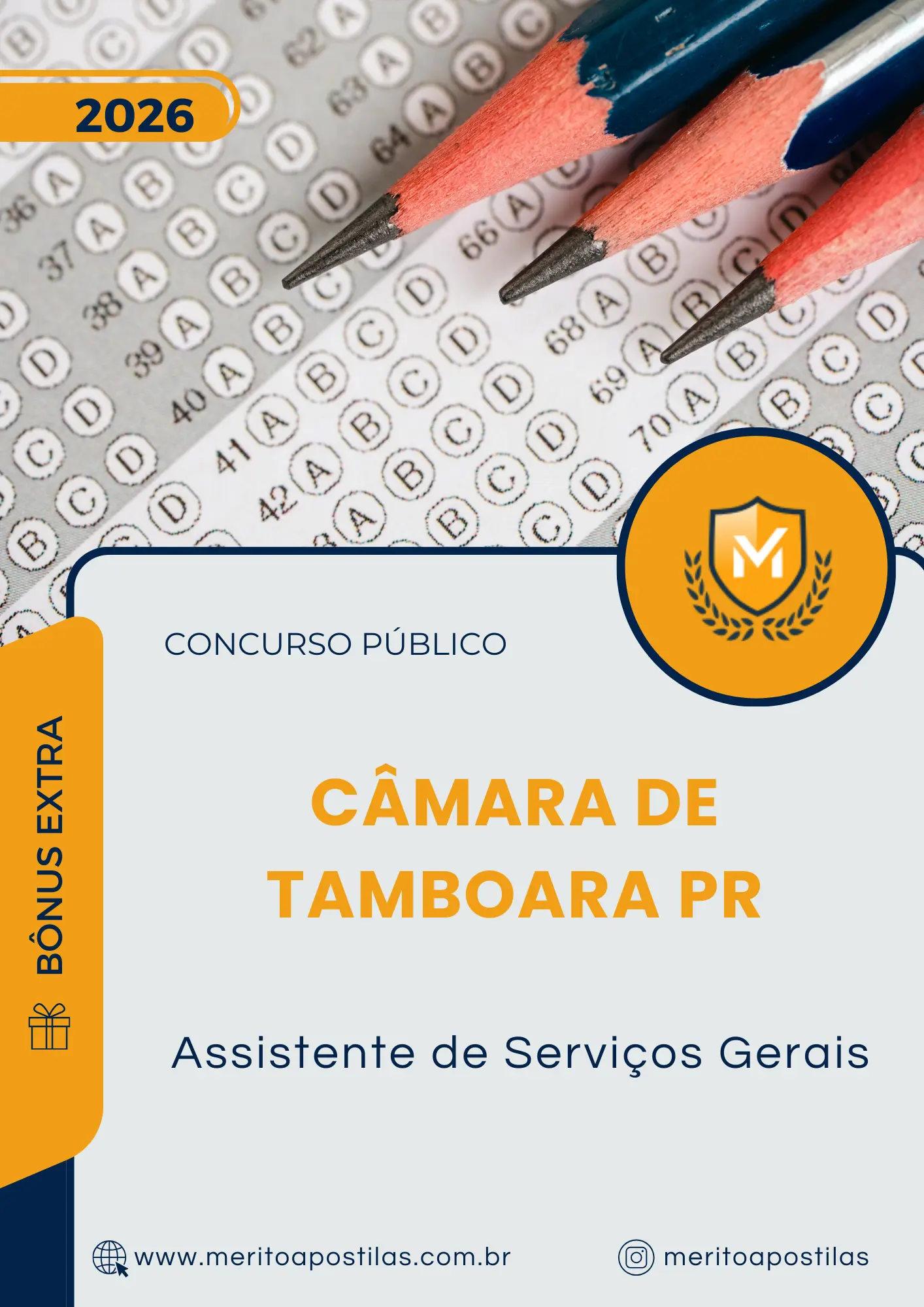 Apostila Assistente de Serviços Gerais Câmara de Tamboara PR 2026