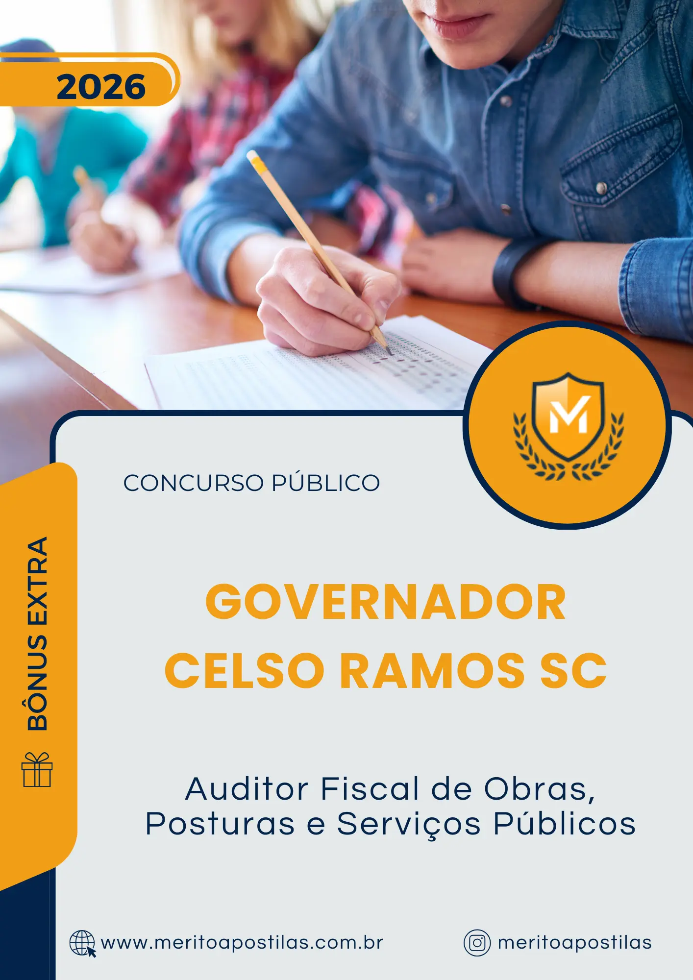 Apostila Auditor Fiscal de Obras Posturas e Serviços Públicos Prefeitura de Governador Celso Ramos SC 2026