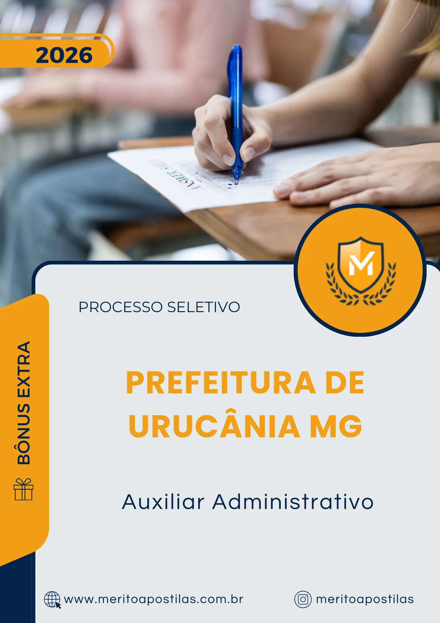 Apostila Auxiliar Administrativo Prefeitura de Urucânia MG 2026
