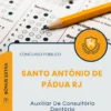 Apostila Auxiliar De Consultório Dentário Prefeitura de Santo Antônio de Pádua RJ 2026