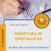 Apostila Auxiliar de Consultório Dentário Prefeitura de Unistalda RS 2026
