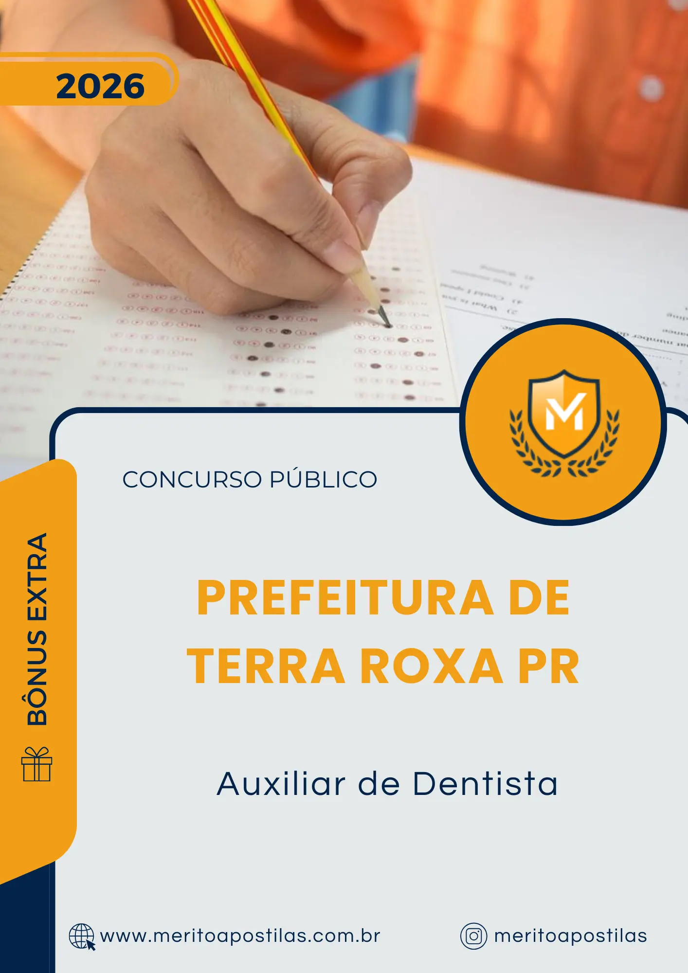Apostila Auxiliar de Dentista Prefeitura de Terra Roxa PR 2026