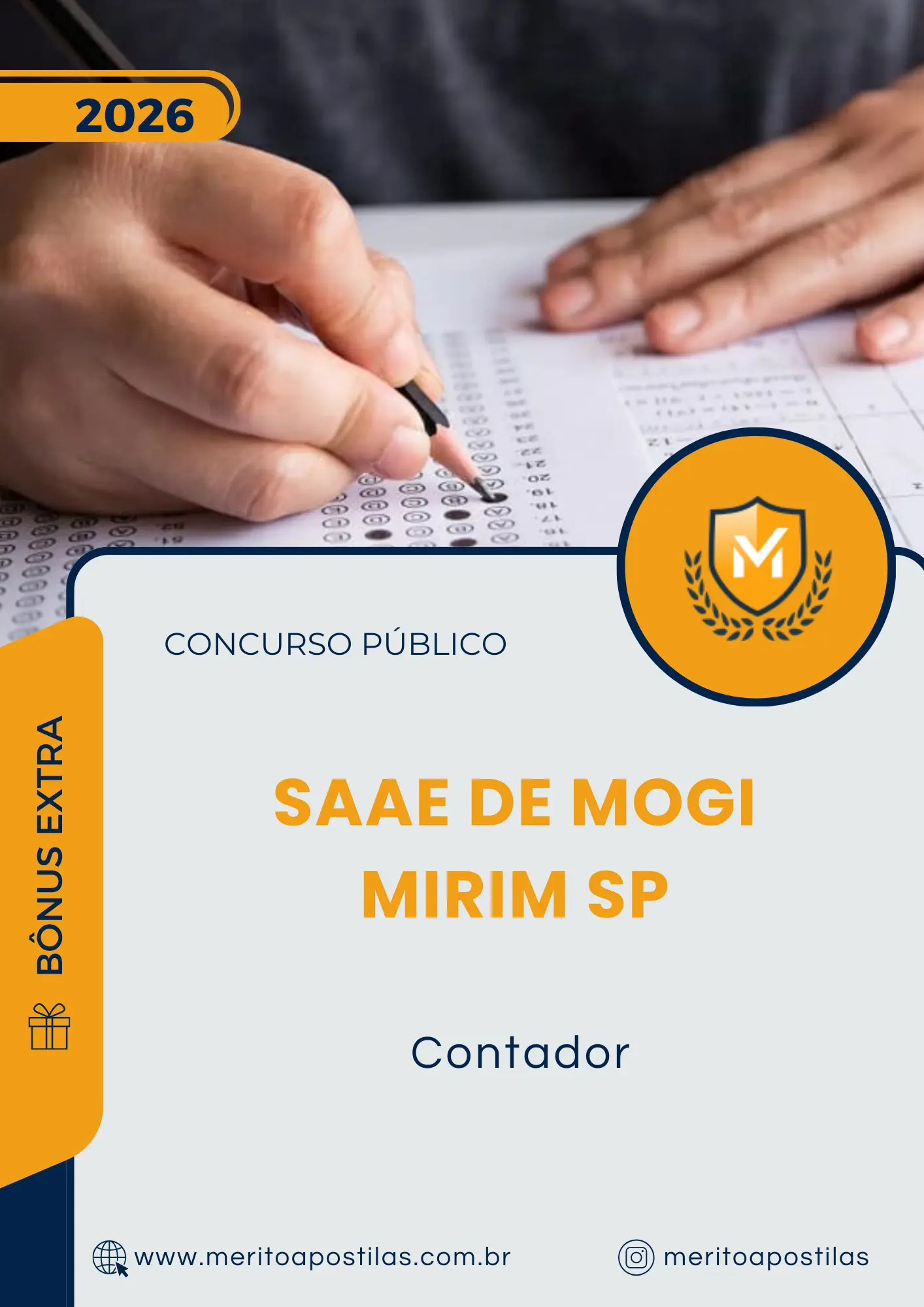 Apostila Contador Concurso Público SAAE de Mogi Mirim SP 2026