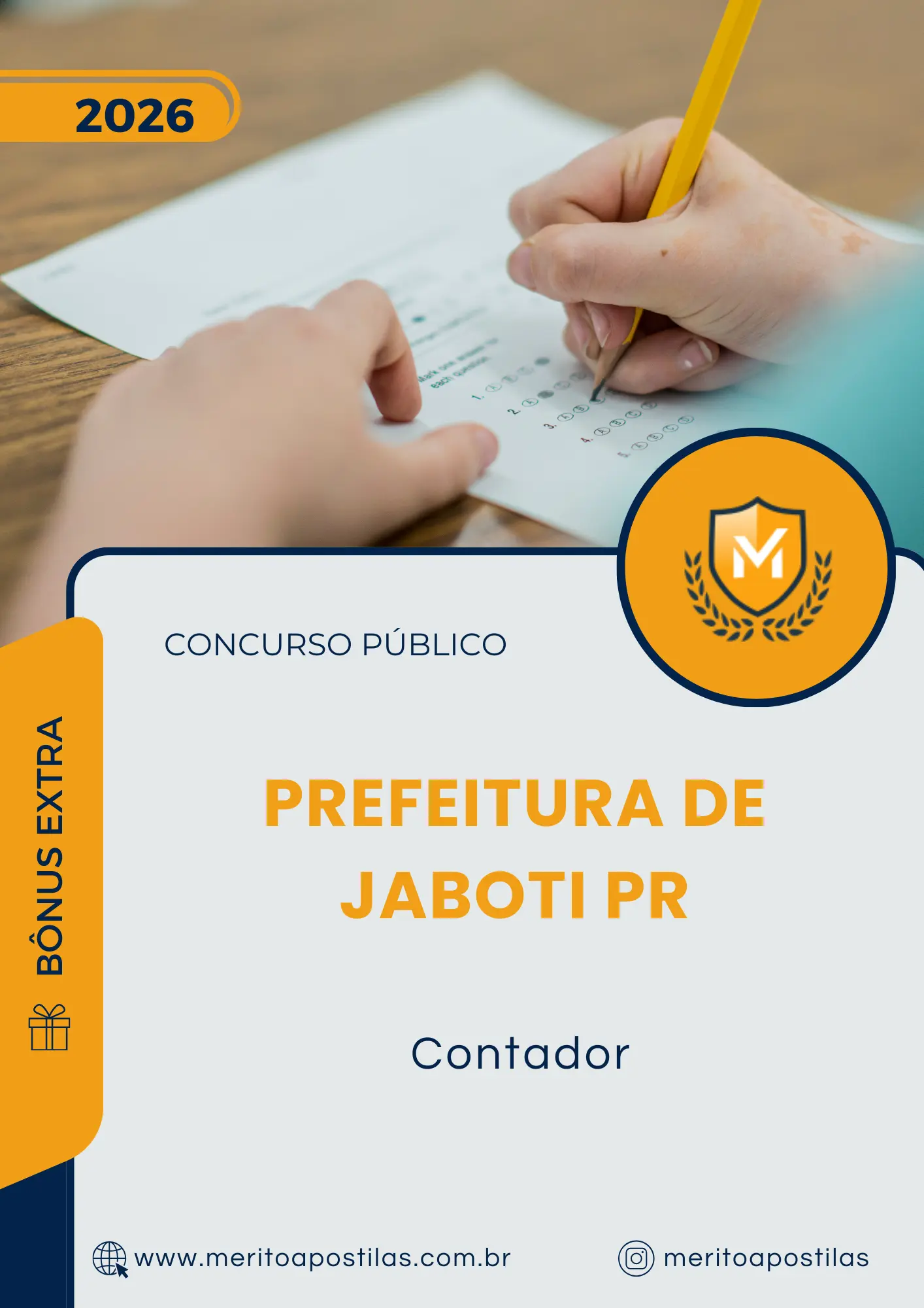 Apostila Contador Prefeitura de Jaboti PR 2026