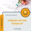 Apostila Contador Câmara de São Roque SP 2026