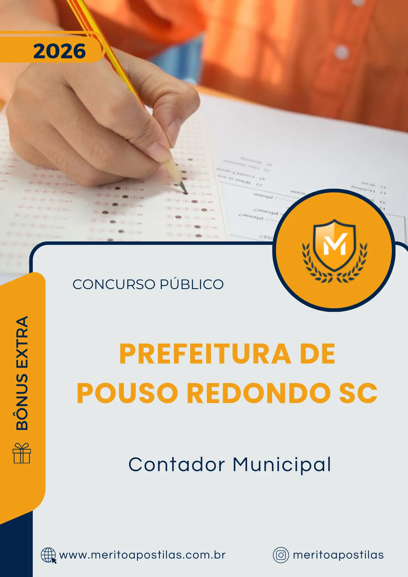 Apostila Contador Municipal Prefeitura de Pouso Redondo SC 2026
