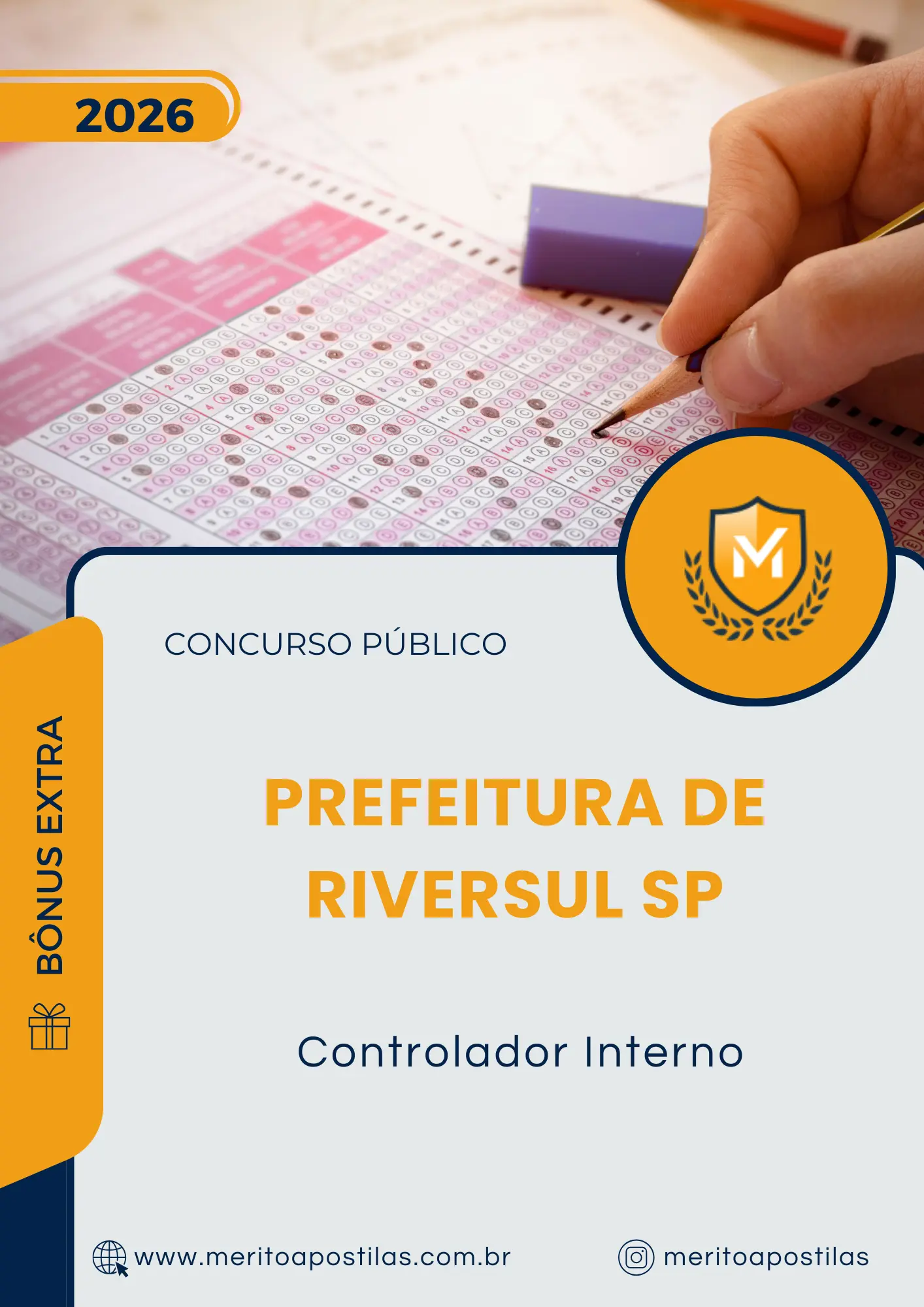 Apostila Controlador Interno Prefeitura de Riversul SP 2026