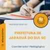 Apostila Coordenador Pedagógico Prefeitura de Jaraguá do Sul SC 2026